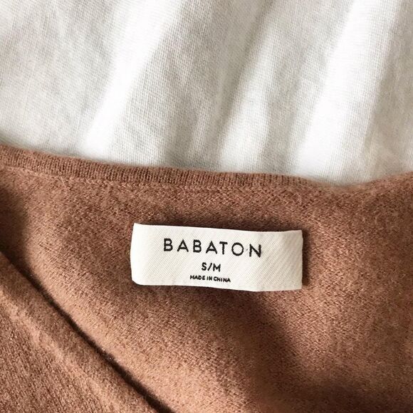 Babaton Aritzia wool blend oversized sweater S/M - Picture 8 of 10